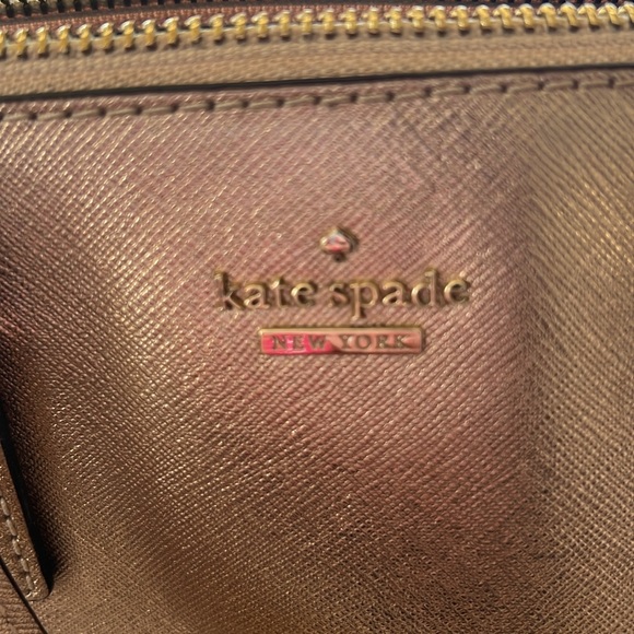 Kate Spade Rose Gold Leather Small Tote - Picture 8 of 11